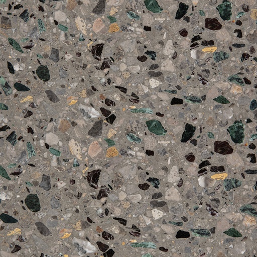 [AGSB647] TERRAZZO SB 121 MULTICOLOR CHIARO 60X60 2CM HONED R9