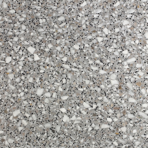 [AGSB412] TERRAZZO SB 172 GRIGIO PERLA 40X40 2CM HONED R9
