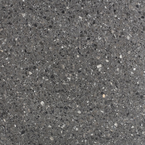 [AGSB449] TERRAZZO SB 105 ANTRACITE 40X40 2CM HONED R9
