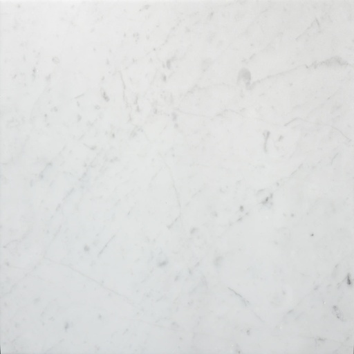 [2PULA146] CARRARA MARMOR 30,5X30,5 10MM HONED SILKEMATT