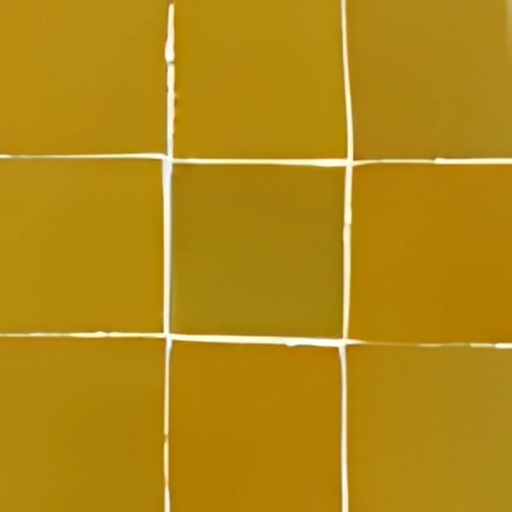[DMZC212] Zellige ZC 212 10x10 cm okergul, håndlagd flis