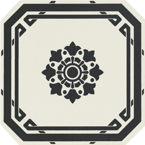 [GROEOD5] OLD ENGLAND YORK 20X20 OTTAGONO DECORO ED 8MM R10 MATT