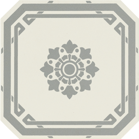 [GROEOD6] OLD ENGLAND LONDON 20X20 OTTAGONO DECORO ED 8MM R10 MATT