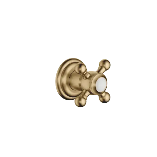 [DB36607361-39] MADISON INNBYGGINGSVENTIL, LUKKES MED KLOKKEN, 1/2". DARK BRASS BØRSTET