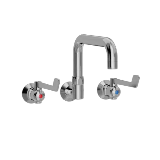 SP Albue kjøkkenkran for innbygging med L200 mm svingtut