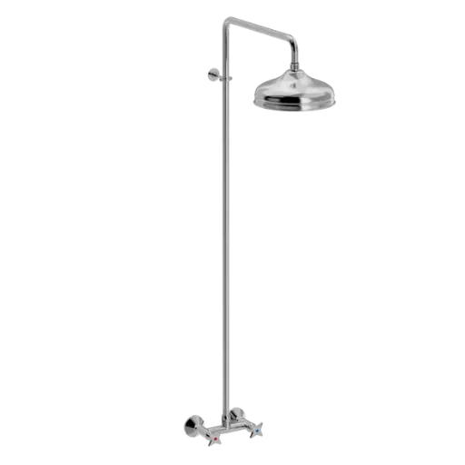 Kryssgrep dusjarmatur med hodedusjsett