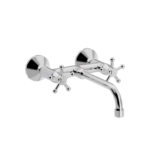 Christiansborg veggarmatur med V200 mm fast tut