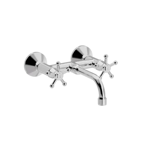 Christiansborg veggarmatur med V150 mm fast tut