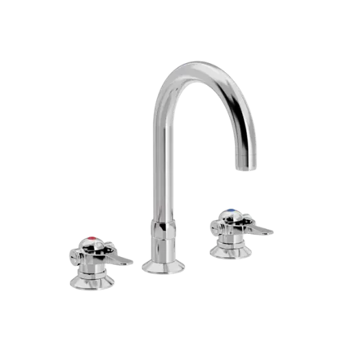 SP 3-hulls servantarmatur med Ø 150 mm svingtut