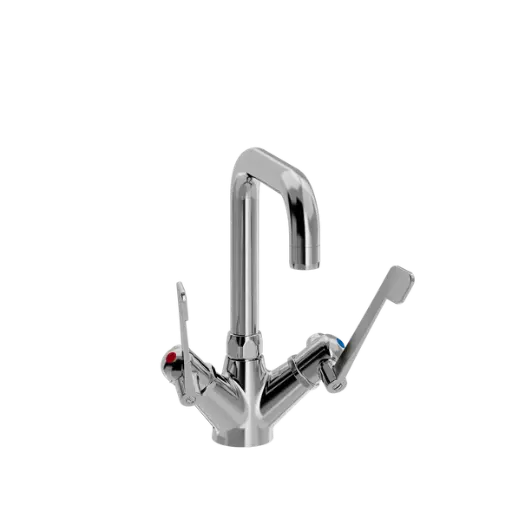 SP Albue ett-hulls kjøkkenkran med U150 mm svingtut