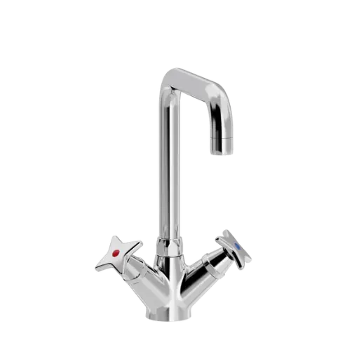 Kryssgrep kjøkkenkran med U 200 mm svingtut
