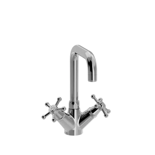 Christiansborg 1-hulls kjøkkenkran med svingtut, U-tut 150mm