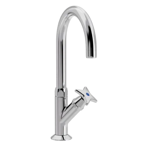 Kryssgrep standventil med Ø 150 mm svingtut