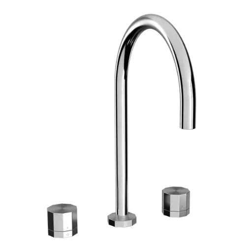 DECA - D1, 3-hulls armatur med Ø 200 mm svingtut