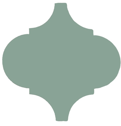 [ULA118] LAMP TILE OLIVIA GREEN 20X20 SEMENTFLIS