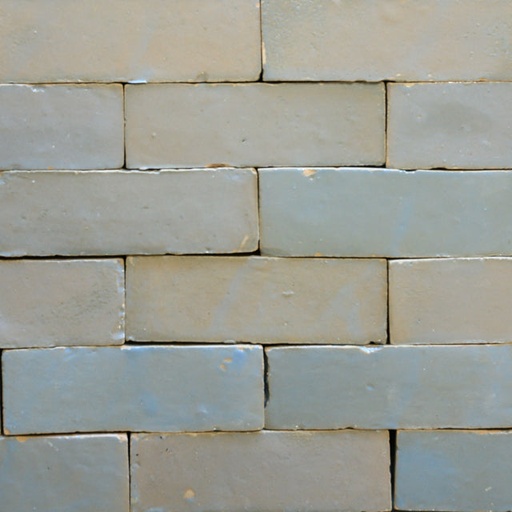 [ULA211] Bejmat Soft Blue Grey 14x4,5 cm (Marokkansk flis)