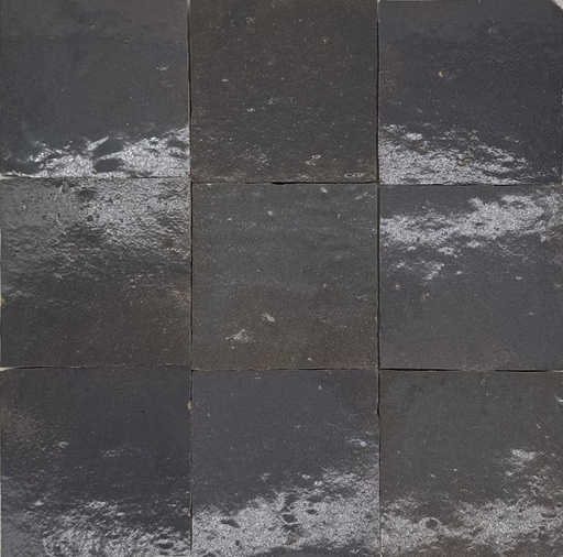 [MTZ2004] ZELLIGE AUBERGINE - GRIS AUBERGINE 10X10 12MM Z 20-04 