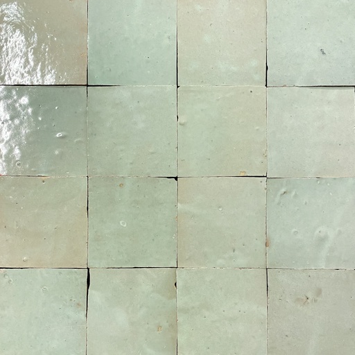 [MTZ1104] ZELLIGE JADE GRØNN - VERT CLAIRE 10X10 Z11-04 